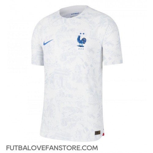 Francúzsko Antoine Griezmann #7 Vonkajší futbalový dres MS 2022 Krátky Rukáv